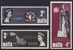1967  Besuch der Knigin Elisabeth II. auf Malta