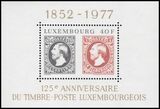 1977  125 Jahre Luxemburger Briefmarken