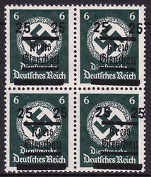0425 - 1945  Glauchau - Behrden-Dienstmarke