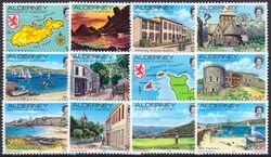 1983  Freimarken: Ansichten von Alderney