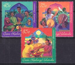 Kokos-Inseln 1996  Islamisches Hari-Raya-Fest