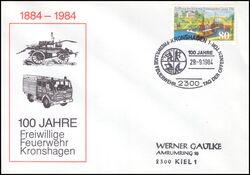 1984  100 Jahre Freiwillige Feuerwehr Kronshagen