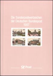 1987  Jahrbuch der Deutschen Bundespost SP