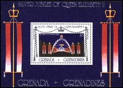 Grenada-Grenadinen 1977  25 Jahre Regentschaft von Knigin Elisabeth II.