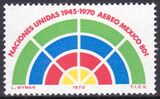 Mexiko 1970  25 Jahre Vereinte Nationen (UNO)