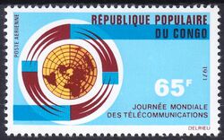 Kongo 1971  Weltfernmeldetag