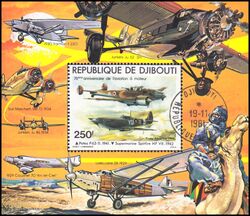 Dschibuti 1979  75 Jahre Motorflug