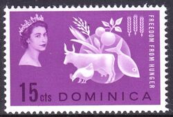 Dominica 1963  Kampf gegen den Hunger