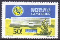 Kamerun 1966  100 Jahre Internationale Fernmeldeunion (ITU)