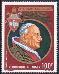 Niger 1965  2. Todestag von Papst Johannes XXIII.