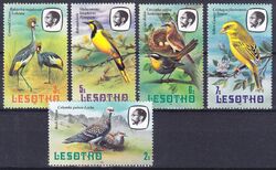 Lesotho 1982  Freimarken: Vgel