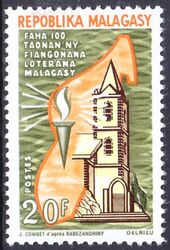 Madagaskar 1967  100 Jahre evangelisch-lutherische Kirche