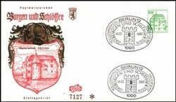 1980  Freimarken: Burgen & Schlsser