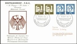 1961  Freimarken: Bedeutende Deutsche  Papier y
