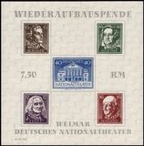 1946  Blockausgabe: Deutsches Nationaltheater