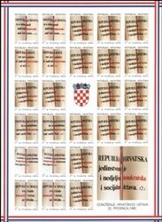 1991  Organisation Kroatischer Arbeiter  ungezhnt