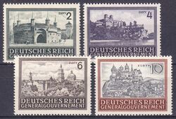1943  Freimarken: Bauwerke