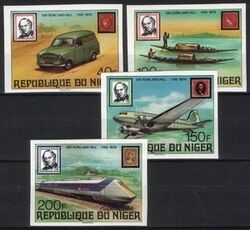Niger 1979  100. Todestag von Sir Rowland Hill - ungezhnt