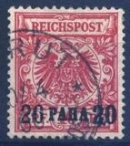 Trkei - 1889  Freimarke Deutsches Reich mit Aufdruck