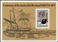 Falklandinseln 1979  Todestag von Sir Rowland Hill