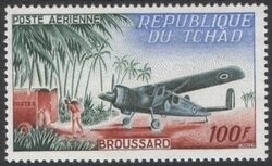 Tschad 1963  Postbefrderung