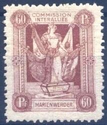 1920  Marienwerder - Erste Mailnder Ausgabe
