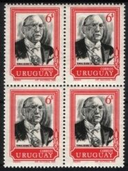 Uruguay 1969  Staatsprsident Tomas Berreta