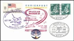 1985  Kurierpost - Spacelab-Mission D1