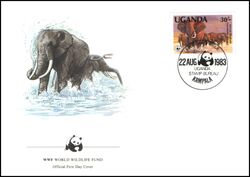1983  Weltweiter Naturschutz WWF - Afrikanischer Elefant (004)