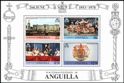 Anguilla 1978  Jahrestag der Krnung von Knigin Elisabeth