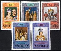 Antigua 1978  Jahrestag der Krnung von Knigin Elisabeth