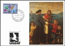 1987  UNICEF-AK 62 - HAFNIA `87
