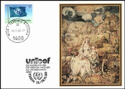 1980  UNICEF-AK 01B - Intern. Briefmarkenmesse in Essen