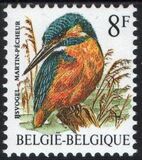 1986  Freimarke: Vgel - Eisvogel