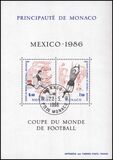 1986  Blockausgabe: Fuball-Weltmeisterschaft in Mexiko