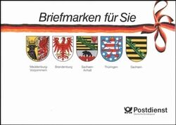 1991  Geschenkheft der Deutschen Bundespost