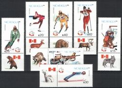 Nicaragua 1988  Olympische Winterspiele in Calgary
