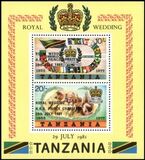 Tansania 1981  Hochzeit von Prinz Charles und Lady Diana