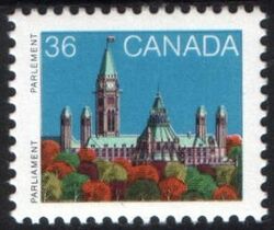 Canada 1987  Freimarken: Parlamentsgebude