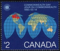 Canada 1983  Commonwealth-Tag