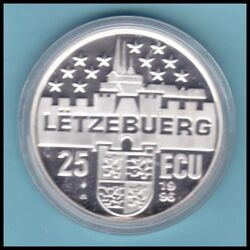 Luxemburg - 1996  25 ECU Charlotte