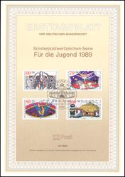 1989  Amtliche Ersttagsbltter im kompl. Jahrgang