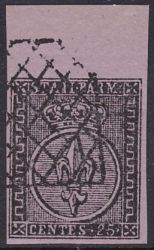 Parma 1852 - Freimarke: Wappen Michel