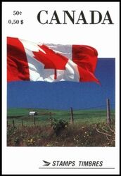 Canada 1990  Staatsflagge - Markenheftchen