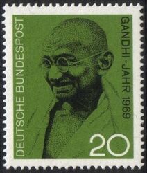 1969  Geburtstag von Mahatma Gandhi