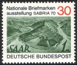 1970  Nationale Briefmarkenausstellung SABRIA `70