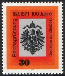 1971  Jahrestag der Reichsgrndung