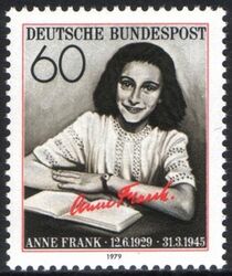 1979  Geburtstag von Anne Frank