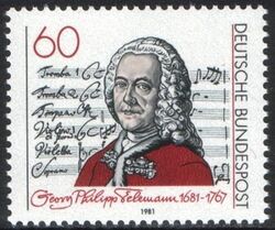 1981  Geburtstag von Georg Philipp Telemann