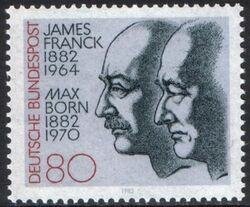 1982  Geburtstag von James Franck und Max Born